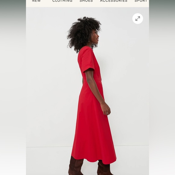 Tuckernuck Kate Maxi Dress in Red sz XXXL NWT - Picture 3 of 5